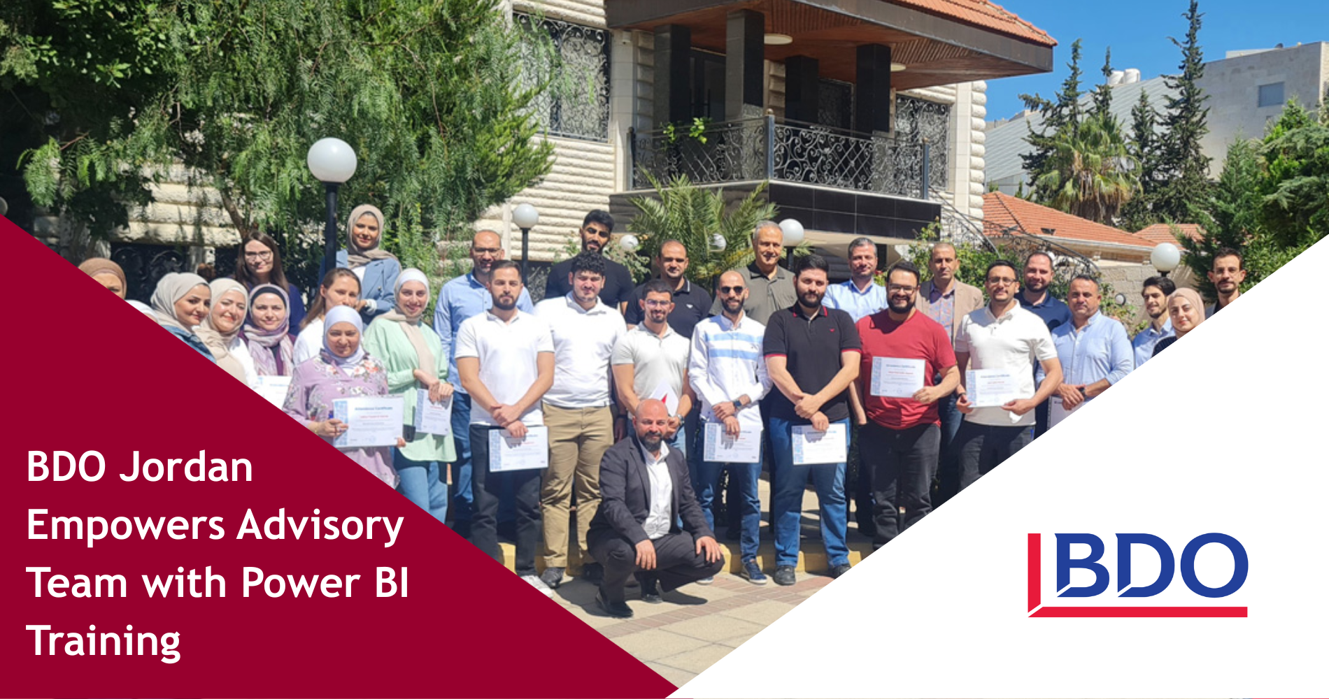 BDO Jordan Empowers Advisory Team with Power BI Training
